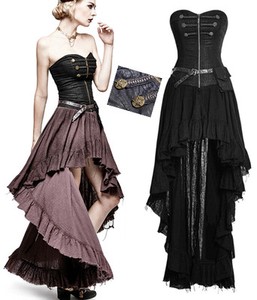 robe bustier gothique