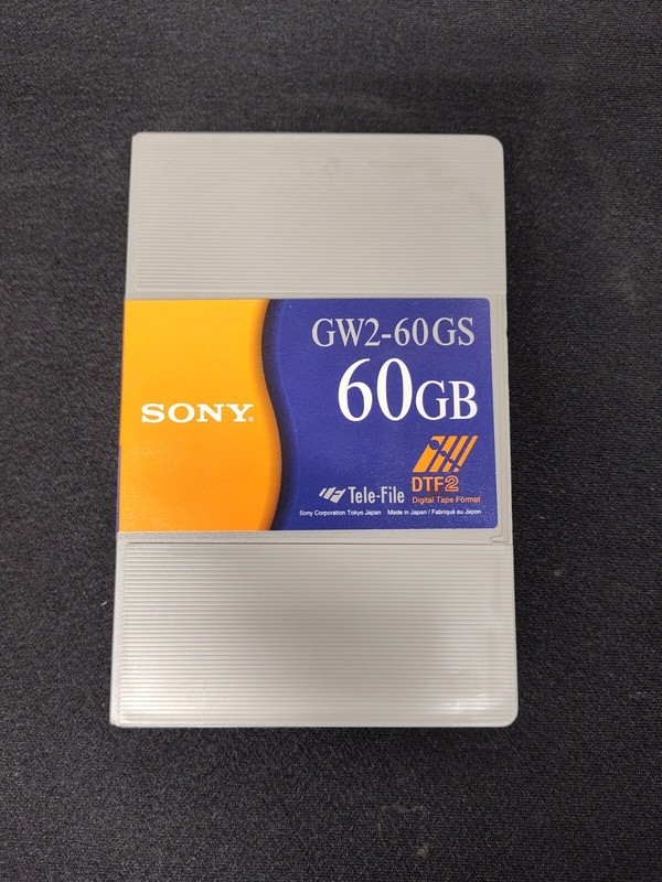 Sony GW2-60GS DFT2 Tape Media Cartridge