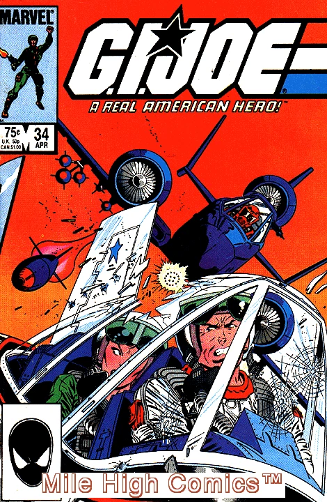 GI JOE 34 Fine Comics Book