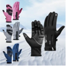 Winter Warm Gloves Finger Touch Screen Non-Slip Cold Proof for Driving Skiing