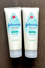 Johnson's Baby Cottontouch Creamy Oil Hypoallergenic Non-Greasy 8 oz Pack of 2