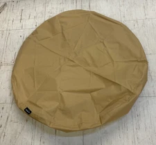 SunKorto 36 Inch Round Fire Pit Cover - Light Brown
