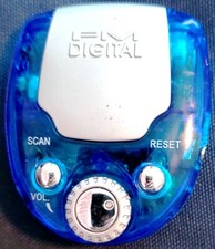 Older AM FM Blue Plastic Belt Clip Radio