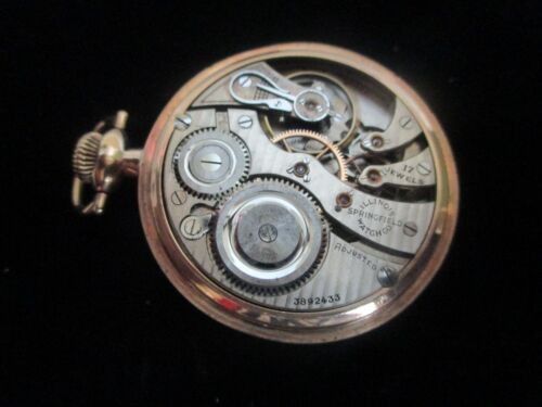 RELOJ DE BOLSILLO ILLINOIS DE COLECCIÓN DOBLE RODILLO - Imagen 3 de 6