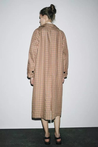 NEW ZARA SS25 ZW COLLECTION REVERSIBLE TRENCH COAT 3811/042/751 ALL SIZES - Imagen 6 de 10