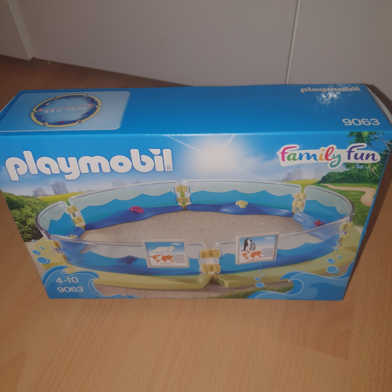 Playmobil 123 Playmobil 9063 Piscina De Acuario Para Montar Con