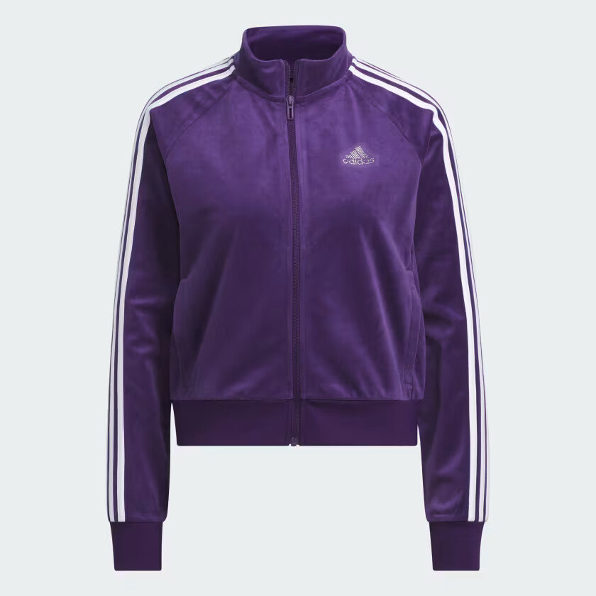 adidas Originals Women's Y2K Glam Plush Velour Track suit adidas Originals Women's Y2K Glam Plush Velour Track suit