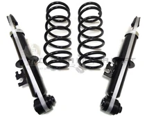 MINI ONE COOPER COOPER D R56 1.6 06-14 REAR 2 COIL SPRINGS AND 2 REAR SHOCKERS
