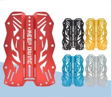 New Updated Scuba Diving Aluminium Backplate BCD Tech Gears 3mm Backplates