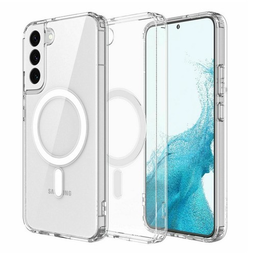 For Samsung Galaxy Z Fold 5 Compatible with Magsafe Transparent Slim Case Cover - 第 2/9 張圖片