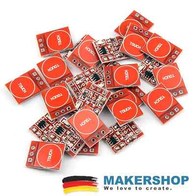 TTP223 Arduino Capacitive Kapazitiver Touch Sensor Arduino Raspberry Pi