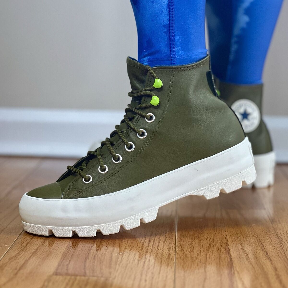 Converse All Star Lugged Leather Hi Women's Athletic Sneaker Converse All Star Lugged Leather Hi Women's Athletic Sneaker
