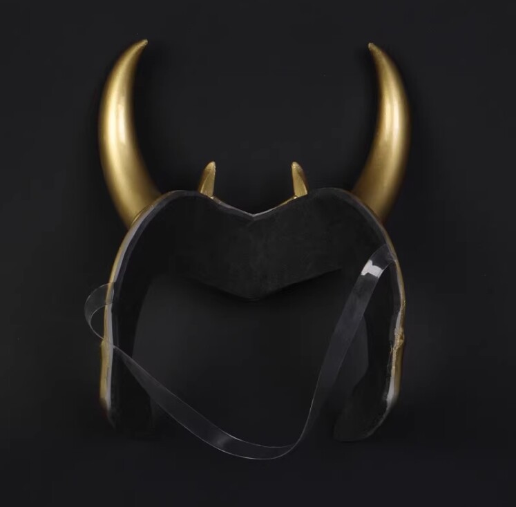 HAMOOM Costume Malefica Corna di Halloween, Fascia con Corno da Demone