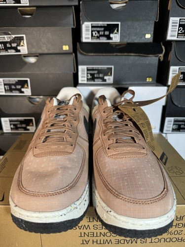 Nike Air Force 1 Low Crater Archaeo Brown BRAND NEW Size 9 - Picture 3 of 8