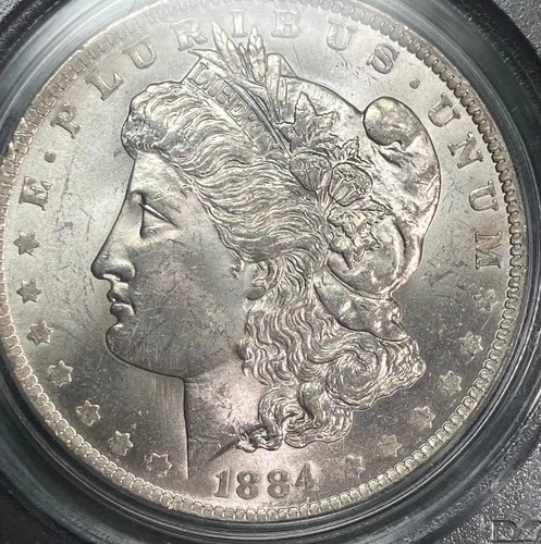 1884 O Morgan Silver Dollar, PCGS MS62. Nice coin. Good Luster.