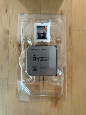 USED AMD Ryzen 7 5700X 8 Core 16 Thread AM4 Unlocked 3.4 GHz CPU w/ box