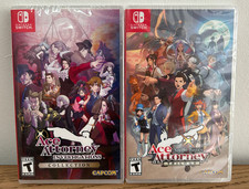LOT ACE ATTORNEY TRILOGY + ACE ATTORNEY INVESTIGATIONS - Nintendo Switch - NEUFS