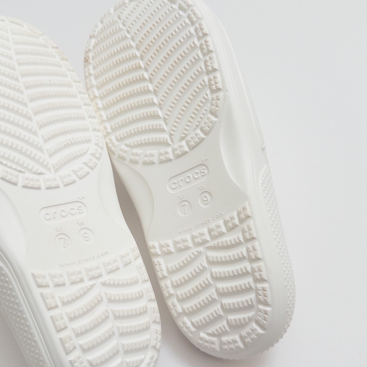 Crocs White Slide Sandals Men