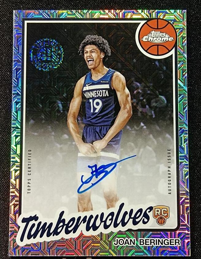 2025-26 Topps Chrome Flagship Joan Beringer RC 45th 1980-81 Mojo Auto