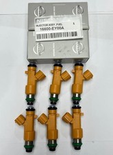 6pcs Genuine Denso Fuel Injectors 16600-ey00a Fits Nissan 370z G37 3.7l