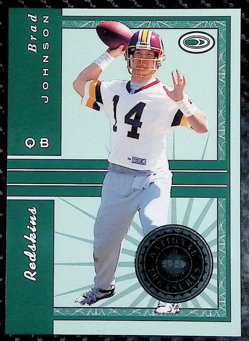 Brad Johnson - 1999 Donruss Preferred QBC #43 National Treasured #128/2000