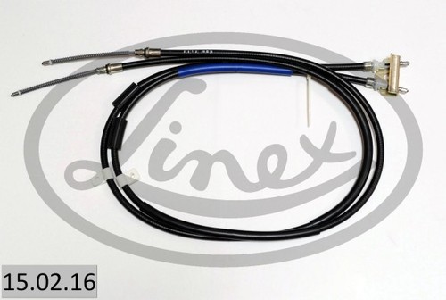 CABLE PARKING BRAKE 15.02.16 FOR FORD KA A9A/A9B/JJD/JJF/JJG/JJH/JJL/J4M 1.3L - Picture 2 of 6