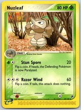 Nuzleaf Uncommon Ken Sugimori EX Sandstorm 49/100 MP on eBay
