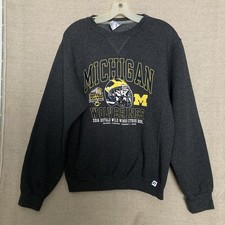 University Of Michigan College Football Buffalo Wild Wings Citrus Sweatshirt S