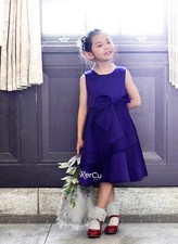 Draped Ribbon Dress