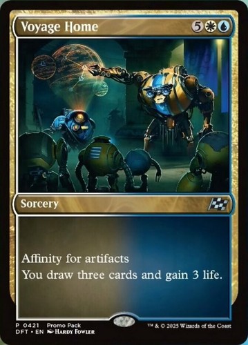 Voyage Home - Promo Pack Light Play, English Magic the Gathering MTG Magic Promo