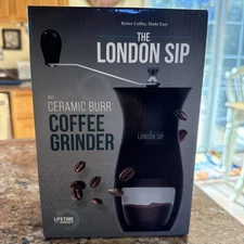 The London Sip Ceramic Burr Coffee Grinder Hand Grinder