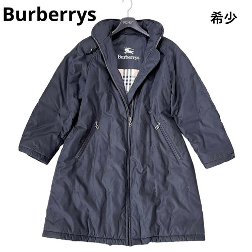Abrigo de mujer BURBERRYS Nova Check negro ajuste asiático S talla XS auténtico