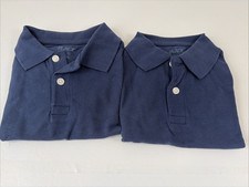 The Children's Place 2 Boys Navy Uniform Pique Polo Shirt Size Small