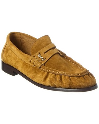 Saint Laurent Le Suede Loafer Women's Brown 38.5