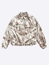 Dior Cactus Jack White & Brown Desert Print Jacket