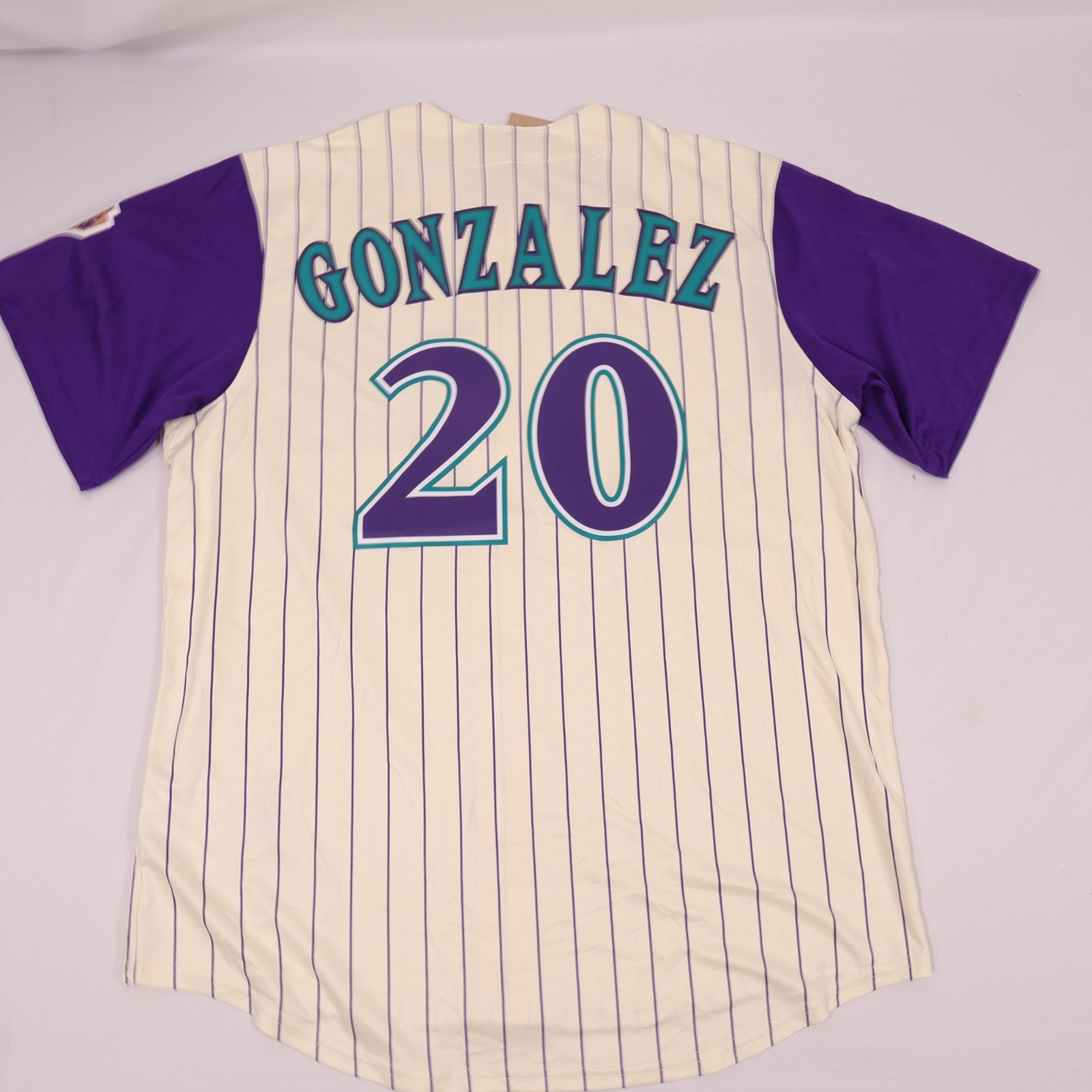Nike Luis Gonzalez Diamondbacks Cooperstown Replica Jersey Men's L NWT