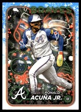 Ronald Acuna Jr. 2024 Topps #H100 Braves MLB READ FREE SHIPPING AutographDen