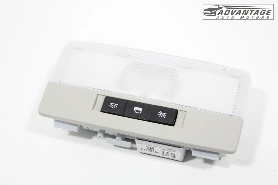 15-22 CHEVROLET COLORADO TECHO SUPERIOR LECTURA CORTESÍA LUZ DOMO LÁMPARA OEM Foto 3 de 4