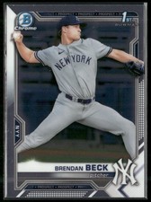 2021 Bowman Draft #BDC-118 Brendan Beck Chrome