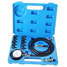 Oil Pressure Tester Kit, Professional Oil Pressure Gauge Tool for Engine 