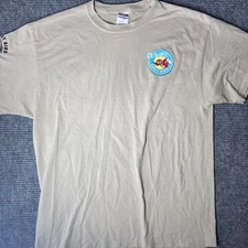 Sun N Fun Airplane T-Shirt Men’s XL Air Show Event Early Bird Staff 2012 Jerzees