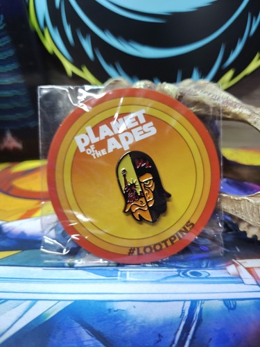 New Planet of the Apes Loot Crate Sci-Fi Collectible Enamel Pin 2021 - Picture 2 of 3