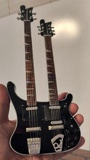 Rickenbacker 4080 Doubleneck Bass/Guitar combo 1:4 Scale Replica ~Axe Heaven