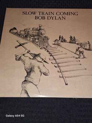 Bob Dylan LP Slow Train Coming 1979 Columbia Vinyl Record Lp