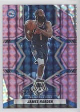 2021-22 Panini Mosaic Purple Mosaic Prizm 27/49 James Harden #27 02v3