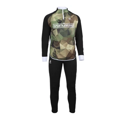 ARTIVA Trainingsanzug Black Edition Sportkamerad unisex