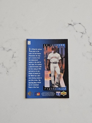 1994 SP Holoview FX #15 Bo Jackson - 第 2/10 張圖片