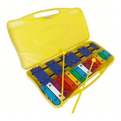 Xylophone 25 Notes Glockenspiel for Students, Professional Xylophone Percussi...