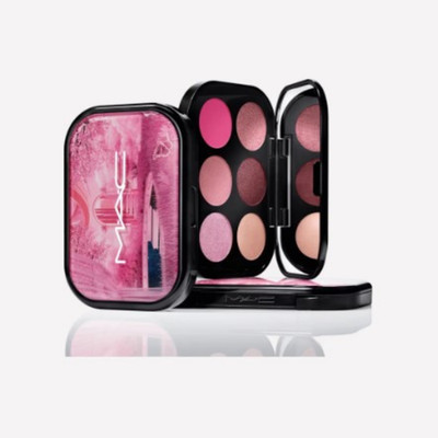 MAC Connect In Colour Eye Shadow Palette In Embedded In ROSE LENS BNIB NEW