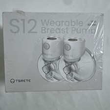 TSRETE S12 Lightweight Double Wearable Electric Breast Pump 2 Pack sealed